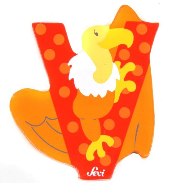 Our Wooden Toy Shop - Animal Alphabet V Our Wooden Toy Shop - Animal Alphabet V